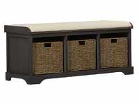 bench with storage compartments